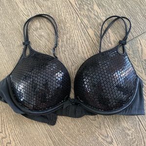 Sequined Victoria’s Secret push up bra